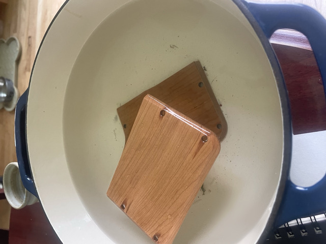 Wall Dock specimens during cold-water immersion
